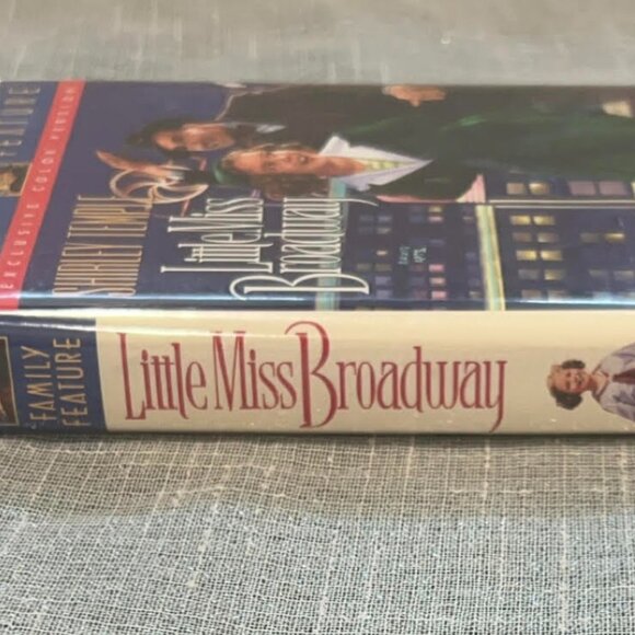 Little Miss Broadway VHS Collectors and Fans! 100% Working Condition and Sealed - Picture 5 of 8